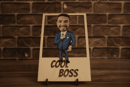 Wooden Caricature